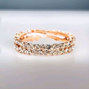 Fashion Alloy inlaid Earring Hoops gold or silver